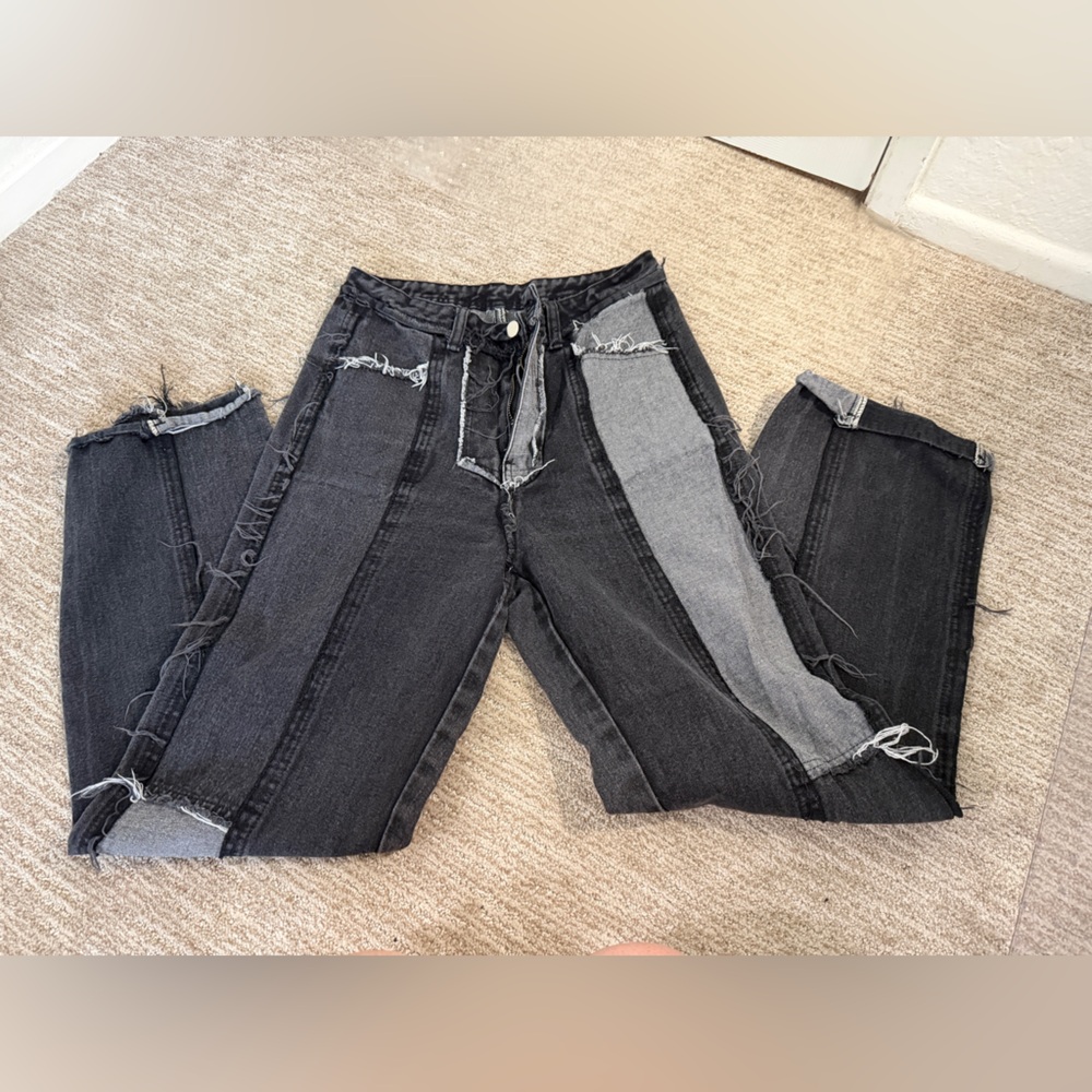 Shein Patchwork Jeans